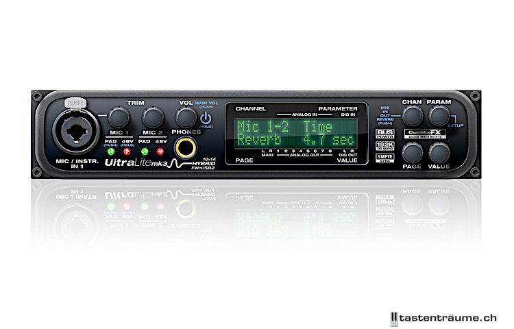 MOTU UltraLite MK 3 Hybrid - A-Zulauf Musikinstrumente GmbH